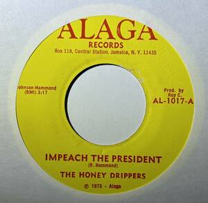 The Honey Drippers 「Impeach The President / Roy C