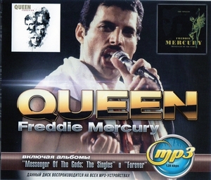 QUEEN & FREDDY MERCURY (MESSENGER OF THE GODS THE SINGLES & FOREVER) 大全集 MP3CD 1P∝