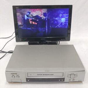 MITSUBISHI 三菱 HV-G3 VHS Hi-Fiビデオデッキ　ビデオカセットレコーダー　98年製　R店1204