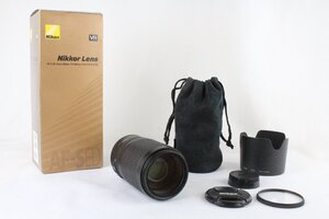 F★【B】NIKON ED AF S NIKKOR 70-300mm F4.5-5.6 G VR 望遠ズームレンズ ニコン 元箱付き 2475399