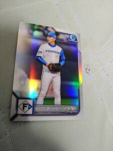 2022 TOPPS NPB BOWMAN CHROME BASE REFRACTOR 宮西尚生 北海道日本ハムファイターズ