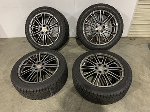 HARTOGE BMW 5シリーズ 純正 ホイール 18インチ スタッドレスタイヤ付 4点 直接お渡し歓迎 UMK583785八