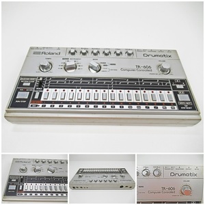 ◆[C80]ROLAND　ローランド　TR606 Drumatix　リズムマシン　ドラムマシン　ヴィンテージ　電池動作の確認