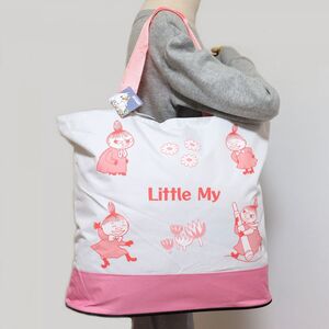 ★ムーミン MOOMIN リトル ミィ 新品 高品質 BIG 大きい カジュアル ショッピング トート バッグ BAG [1101MBAG-F] 一 六★QWER★