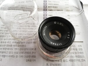 LPL　エルピーエル　引伸レンズ?　f=75mm