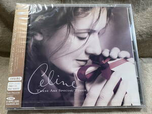 CELINE DION - THESE ARE SPECIAL TIMES ESCA7390 日本盤 未開封新品