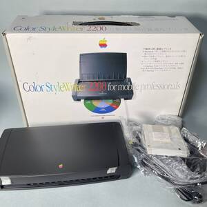 未使用 保管品 Color Style Writer2200　Apple　アップルコンピューター　ポータブルプリンター　カラー スタイル ライター B10