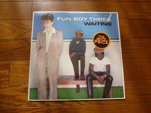 LP FUN BOY THREE / WAITING / PRODUCED BY DAVID BYRNE 