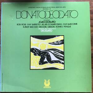 LP☆JOAO DONATO DEODATO MUSE原盤 オリジナル 希少 ブラジリアン ジャズ ファンク フュージョン