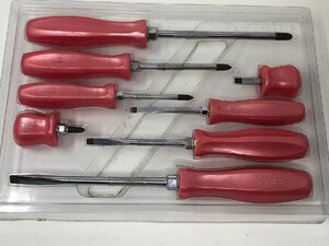 ◆MAC TOOLS マックツールズ ドライバー8本セット 2011年 桜 限定モデル ピンク RCPADFP8T 中古 現状◆10064★