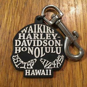 Harley-Davidson Hawaii Keychain ハーレーダビッドソン ハワイ ラバー キーホルダー キーリング グッズ コレクション