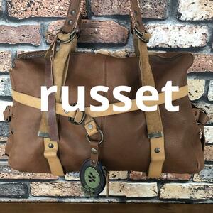 russetMESTEラシット メストレ　レザー　トート　ショルダーバッグ