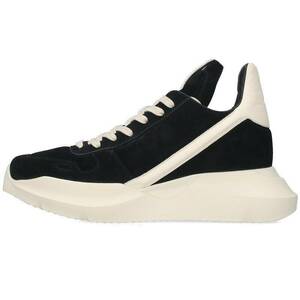 リックオウエンス Rick Owens 23SS GETH RUNNER/ゲスランナー サイズ:42 スエードローカットスニーカー 中古 OM10