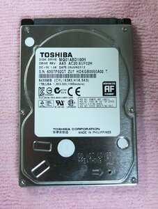 東芝 Toshiba 2.5インチ HDD 1TB 使用時間 3.061H