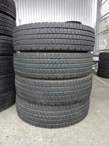 225/80R17.5　123/122L　トーヨータイヤ　M929　中古スタッドレス４本　送料無料　（060819）