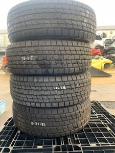 22年製 冬タイヤ GOODYEAR ICE NAVI SUV 255/60R18 112Q 中古タイヤ 4本セット スタッドレス　203-4