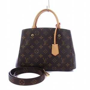 ルイヴィトン LOUIS VUITTON モンテーニュBB モノグラム ハンドバッグ トートバッグ ショルダーバッグ 2WAY M41055