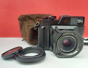 ■ FUJIFILM GS645S Professional wide 60 6×4.5 EBC FUJINON W 60mm F4 動作確認済 中判フィルムカメラ フジフィルム