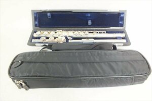 ◇ !SANKYO FLUTE サンキョウ フルート SILVER SONIC PRIMA 頭部管RS-3 フルート 音出し確認済 中古 現状品 240508T3262