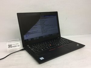 ジャンク/ LENOVO 20KES0LN00 ThinkPad X280 Intel Core i5-7300U メモリ8.19GB NVME256.06GB 【K05172】