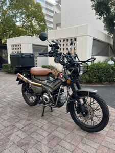 ハンターカブ CT125 JA65 現行モデル カスタム多数 無転倒車両 自賠責付き 豊中市 現車確認可 格安配送 登録後乗って帰れます