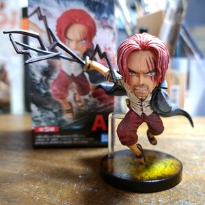 シャンクス　リペイント塗装済み完成品　■ワンピース/ONE PIECEワールドコレクタブルフィギュア■ワーコレ■WCF