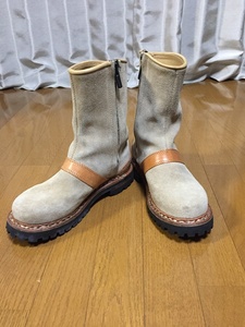 美品☆【nonnative】 サイドジップ 切替ペコス ブーツ ノンネイティブ