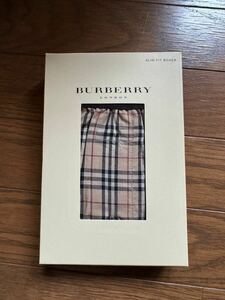 新品☆BURBERRYバーバリースリムフィットボクサーパンツ下着アンダーウェア　メンズL SLIM FIT 