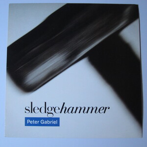 Peter Gabrielアナログ12インチ・レコード「sledgehammer」ピーター・ガブリエル