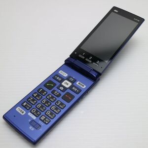 超美品 KYF38 かんたんケータイ ロイヤルブルー スマホ 本体 白ロム 中古 あすつく 土日祝発送OK