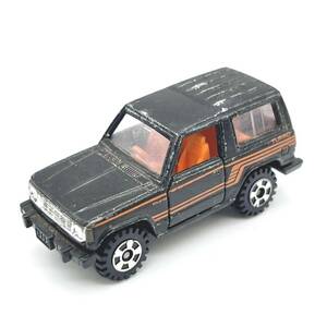 希少！ ヴィンテージ トミカ 日本製 TOMICA NO.69 三菱 パジェロ 黒箱 トミー MITSUBISHI PAJERO 日本製 S=1/60 TOMY 本体のみ 現状品