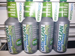 CATACLEAN キャタクリーン 燃料添加剤 触媒洗浄 500ml 4本 新品♪ オクタン価向上 排気廻り洗浄 DPF EGR 触媒に効果大♪ 再生回数低減