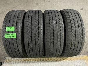 中古スタッドレスタイヤ4本セット！225/65R17 ブリヂストン ブリザックDM-V3！2019年製造！T32エクストレイル、CX-5、CX-8、ハリアーなどに