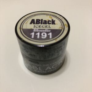 未開封プロネイル商材☆アイスジェル　ABlack ブロンディジェル　　金箔ラメ入り　3g