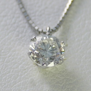 ダイヤモンド ネックレス プラチナ 一粒 0.2ｃｔ 鑑定書付 0.205ct Gカラー VVS2クラス 3EXカット H&C CGL TOR0808-6p KDP*P