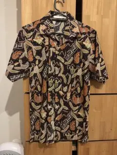 BATIK SEMAR 柄シャツ Mサイズ