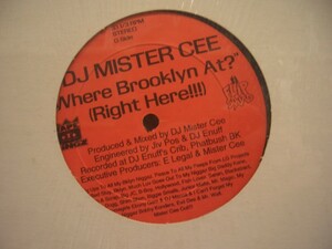 DJ MISTER CEE / WHERE BROOKLYN AT? (RIGHT HERE!!!)