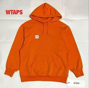 【新品】WTAPS　ダブルタップス　HOODED SWEATSHIRT　プルオーバーパーカー　オーバーサイズ　裏起毛　肉厚　タグ付き　201ATDT-CSM21