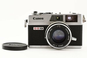 ADS3543★ 外観美品 ★ キヤノン CANON t QL17 G-Ⅲ 40mm F1.7 レンジファインダー