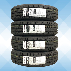 155/65R14 75R スタッドレスタイヤ KUMHO クムホ WINTERCRAFT ICE WI61 24年製 正規品 4本送料税込 \18,900 より 2