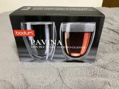 bodum PAVINA ダブルウォールサーモグラス 2個セット