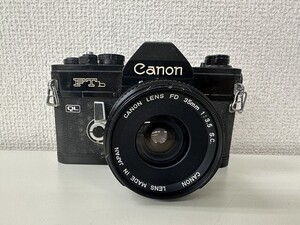 P283-X3C-12 Canon キヤノン FTb /FD 35mm 1:3.5 S.C 現状品②