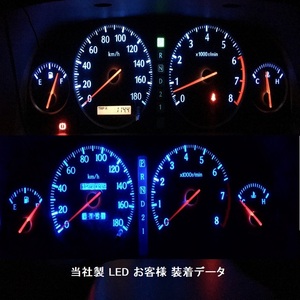 ムーブカスタム L900/L910 前期タコ無 メーターパネルLEDセット 純正 電球 交換 適合 LED化