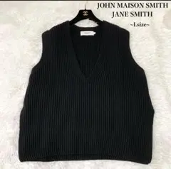 JOHN MAISON SMITH JANE SMITH ニットベスト Lサイズ