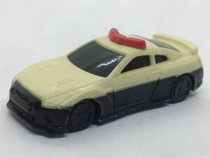 さB5★トミー TOMY ミニカーGT-R パトカー/パトロールカー 全長約56mm 樹脂ボディー