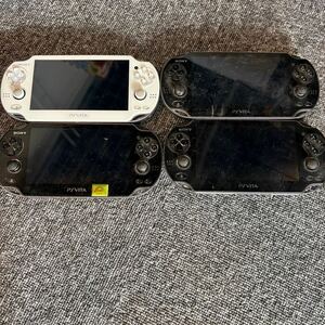 ● PSP Vita PSVITA ゲー厶機 SONY ソニー PlayStation 4台セット 動作確認済み PCH-1100 PCH-1000 