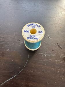 DANVILLE’S 3/0 100 yds. Waxed Monocord フライタイイングスレッド