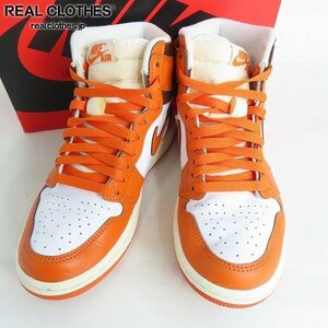 NIKE/ナイキ WMNS AIR JORDAN 1 RETRO HI OG Starfish/エアジョーダン 1 スターフィッシュ DO9369-101/24 /080