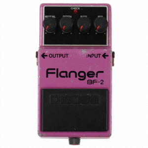 【中古】 フランジャー BOSS BF-2 Flanger Made in Japan Black Label ボス ギターエフェクター