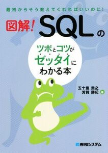 図解！SQLのツボとコツがゼッタイにわかる本 最初からそう教えてくれればいいのに！/五十嵐貴之(著者),芳賀勝紀(著者)